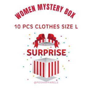💥$40💥 AMAZING 10pcs Women Clothes Mystery Box size L